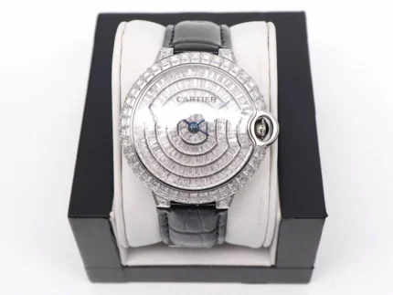 Cartier Blue Balloon Square Diamond Gypsophila Watch Diameter: 42mm